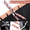 Tomedeks 2 PCS Magnetic Bracelets for Women, Copper Bracelet, Silver