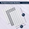 Charlotte Andersen Tea Towels for Kitchen 3 Pack Cotton Dish