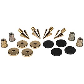 Dayton Audio DSS2-G Gold Speaker Spike Set of 4
