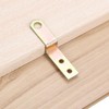 sourcing map 20 Pcs Z Shape Corner Bracket, 0.4 Inch