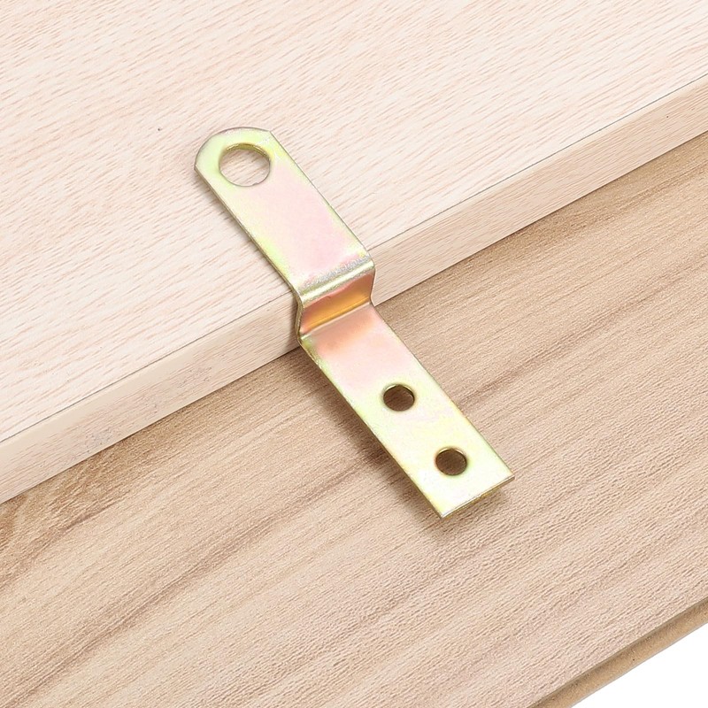 sourcing map 20 Pcs Z Shape Corner Bracket, 0.4 Inch