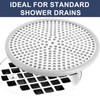 Heavy Duty Stainless Steel Drain Protector, Outside Diameter 4.75" Mesh