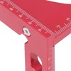 Layout Miter Gauge Aluminium Alloy 45 90 Degree Measuring Scribing