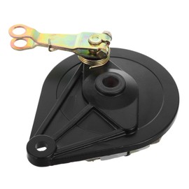 BUGUUYO Rear Drum Brake Assembly for Electric Scooters Durable Brake Shoe with Compatible Mini Bike Accessories for Easy Installation and Long Term Use