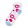 Earth Therapeutics Aloe Moisture Aloe Socks - 2 Pairs Hearts