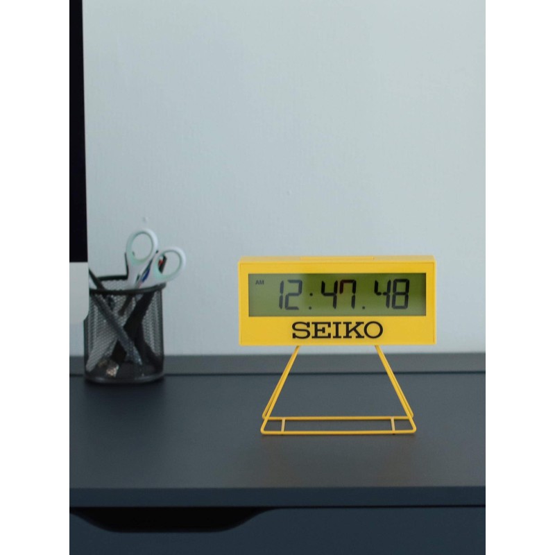 bpr BEAMS SEIKO SPORTS TIMER CLOCK MIDIUM YELLOW