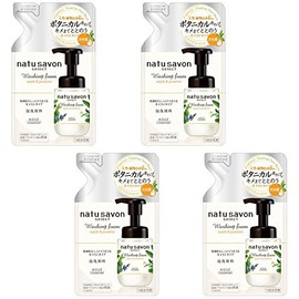 Kose Softymo Natural Sabon Select Foam Wash (Moist) Refill x 4 Packs