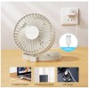 SMARTDEVIL USB Desk Fan, 2 Speeds Small Personal Desk Fan,