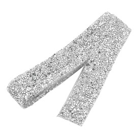 BGTXINGI 3cm Wide 2 Yard Crystal Rhinestone Diamond Ribbon Diamond Belt Glue Patch Decorated Diamond Net for Crafts Project Birthday Decorations and Arts Furniture Clothing