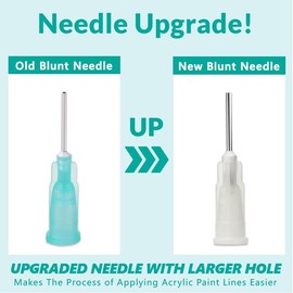 8 Packs Precision Applicator Caps for 2 Ounce Acrylic Paint Bottle Car Freshie DIY Crafting Supplie - Color: 24 Green Bottle Caps, Size: Regular