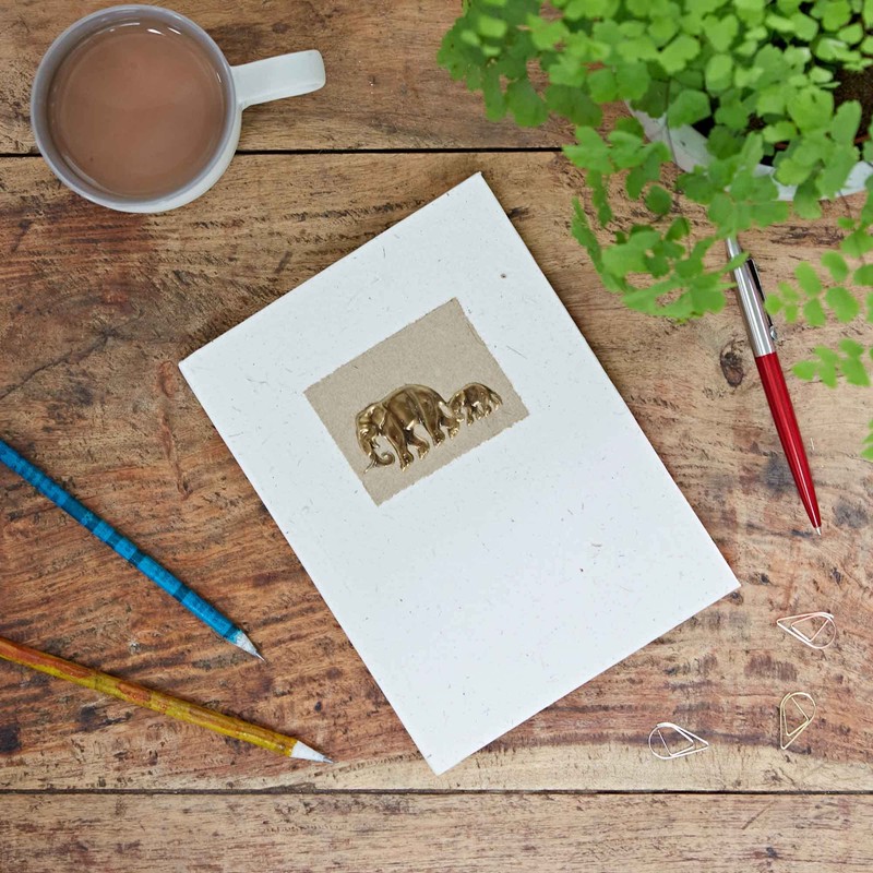 Elephant Dung Notebook | Handmade, Fair Trade & Eco Friendly