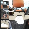 Car Back Seat Organizer with Drink Holders and Storage Durable