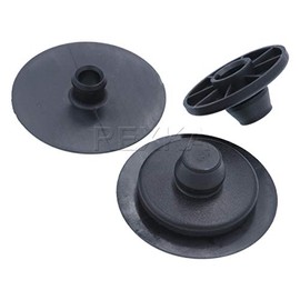 Rexka 10 Sets Carpet Mat Fastener Clips Kit for Volkswagen 8E0-864-229-9B9 and 8E0-864-227