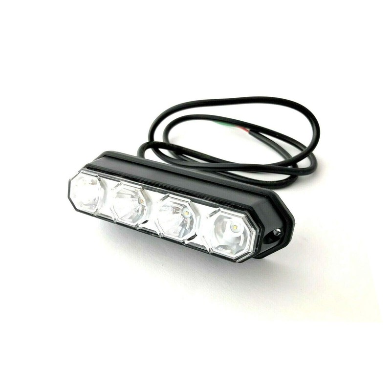 LED rear light, 3 functions: position light, brake light, indicator,