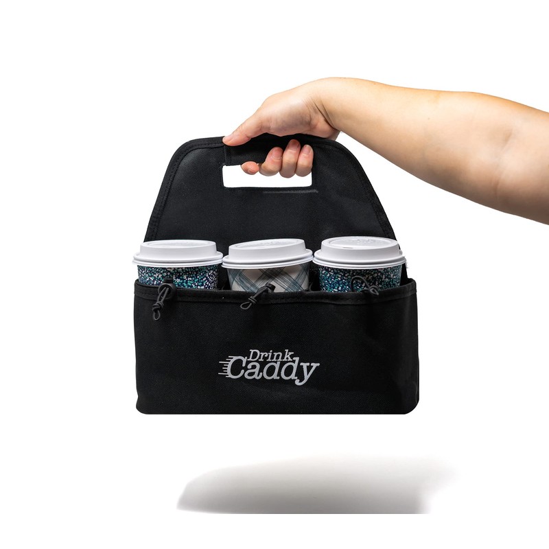Drink Caddy Portable Drink Carrier and Reusable Coffee Cup Holder