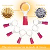 Yosawo Pack of 360 Cable Lugs, Ring Crimp Wire Terminal