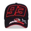 Coolway 93 Marc Márquez Moto GP Cap, 93+ character black