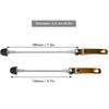 CHICIRIS Quick Release Skewer, 145/185mm 2pcs Road Mountain Bicycle Quick