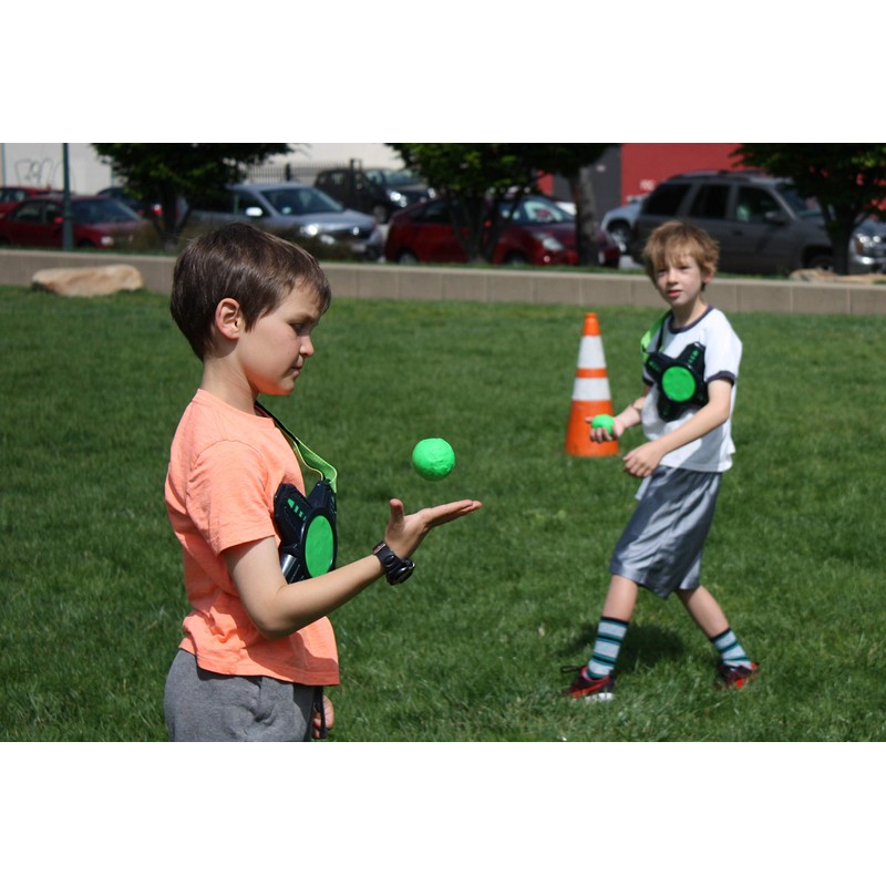 Diggin Slimeball Dodgetag Game Set. Slime Dodge-Balls & Target Tag