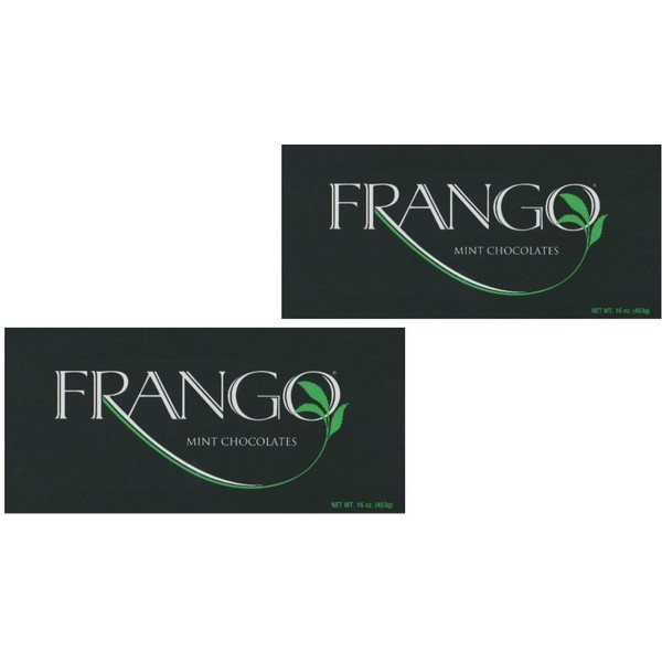 Frango Mint Chocolates - Milk Chocolate - 1 lb Box (1 lb Box pack of 2)