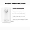 Motion Activated Sound Player,Button Recording,Built-in Microphone,Independent Work, Point of Sale