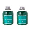 Kitami Hakka Tsusho Bath Salt, Sel de Menthe Value Bottle,