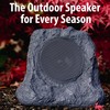 Innovative Technology Outdoor Rock Speaker Pair - Wireless Bluetooth ,