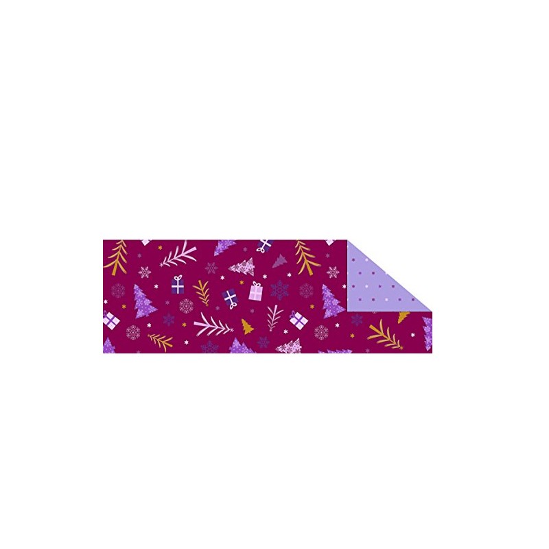 Ursus Photo Card Winter Magic Lilac/Blackberry, 300 g/m², DIN A4,