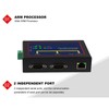 Serial Device Server Dual Port RS232 485 422 to Ethernet