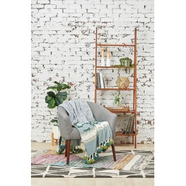 carol & frank Highland Premium Tasseled Cotton Soft Cozy Throw Blanket 50x60 inches Multicolored