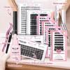 PRO Lash Clusters, 72 Pcs Individual Cluster Lashes 3D Effect