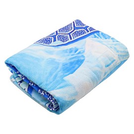 Tiardey 90x180cm Microfiber Lightweight Beach Towel Oversized Extra Large Thin Travel Swim Pool Yoga Gym Camping for Beach Essentials Accessories Vacation Gift