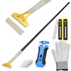 EHDIS 15''-58'' Long Handle Adjustable 4'' Razor Blade Scraper Tool