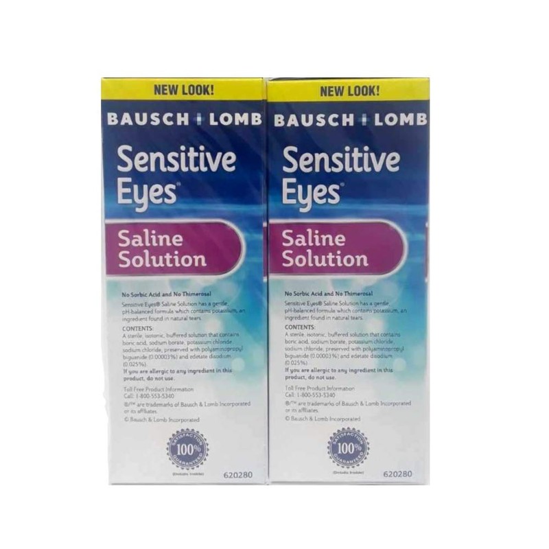 Sensitive Eyes Saline SOL 355 MILLILITERS PER Box