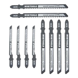 T-ank HCS Jigsaw Blade Set Woodworking Cute Fast and Clean for Bosch DEWALT Makita etc 10 Pieces