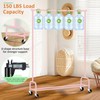 SLEEPING LAMB Heavy Duty Clothing Racks for Hanging Clothes Rack,