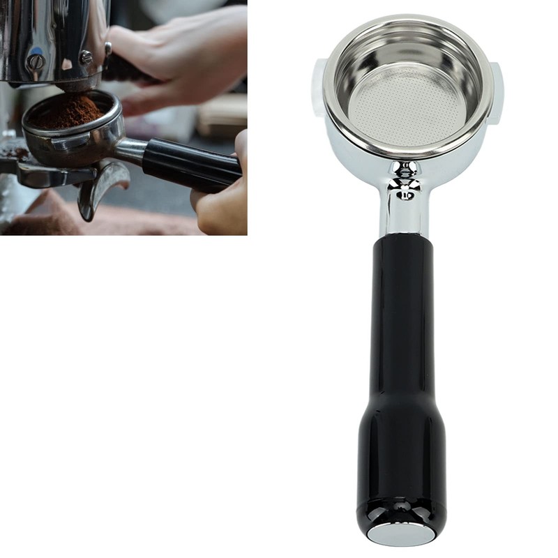 xuuyuu 58MM Coffee Bottomless Bottomless Design Porta Filter with Filter