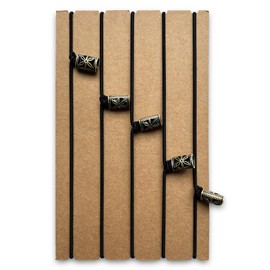 Traveller's Notebook Elastic Bands - Leather Journal Refill Connection Band Straps Replacements - 5 Pack of Jump Bands with Toggles for Leather Journals and Standard TN Travellers Notebooks