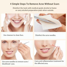 BESTOPE Blackhead & Acne Remover Pimple Comedone Extractor Tool (Ship From USA)