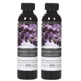 Hosley's Set of 2, 5 oz Lavender Vanilla Fragrance Warming Oils. Ideal Gift for Weddings, spa, Reiki, Meditation, Bathroom Settings. P1