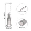 sourcing map Industrial Blunt Tip Dispensing Needle with Luer Lock