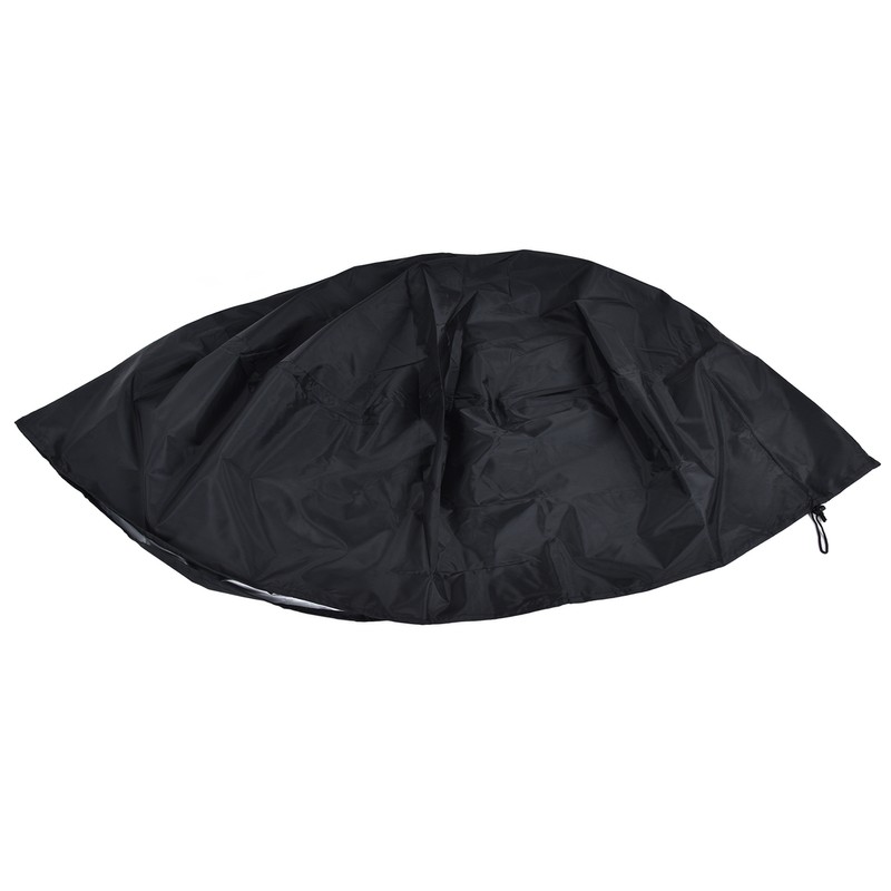 Fire Pit Cover Round Patio Outdoor Fireplace Cover Waterproof Dustproof
