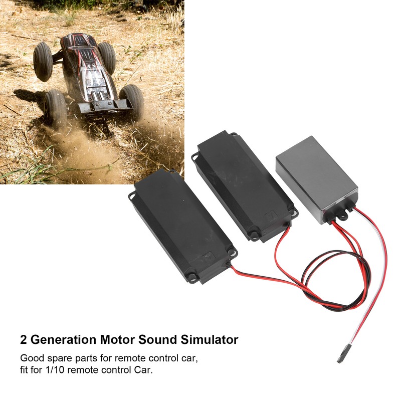 Speakers 2 Generation Motor Sound Simulator Accelerator Linkage Engine Sound