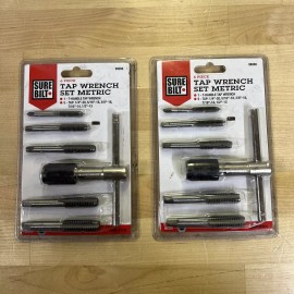 Sure Built 6-Piece Tap Wrench Set Metric 98088 (2 PACK)