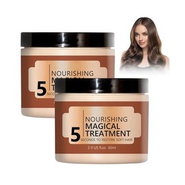 OUHOE Nourishing Treatment - Collagen Hair Mask, Deep Conditioner for Dry, Damaged Hair (2Pcs)