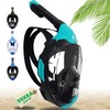 Khroom Dekra Snorkel Mask for Adults and Children, Tested CO2