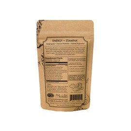 Anima Mundi Apothecary Qi Energy & Protein Superfood Powder - Adaptogenic Adrenal Support Supplement with Ashwagandha & Slippery Elm - Mood & Energy Support Supplement & Protein Powder (8oz / 227g)