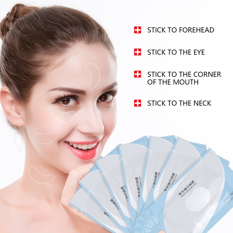 7 Pcs Hydrating Eye Gel Patches Eye Wrinkle Treatment Pads