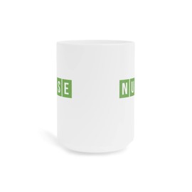 Nurse Wordle Mug - Nurse Mug Gift - Wordle Lover Gift - Gift for Nurse - Pediatric Nurse - Registered Nurse - I Love Wordle - Wordle Champ - RN Mug 15oz