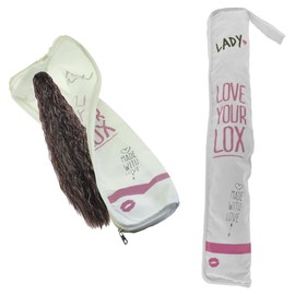 1/2Pcs Foldable Wig Storage Bag Hair Tools Hair Hanger Hanging Pouch Organizer 2 Pack